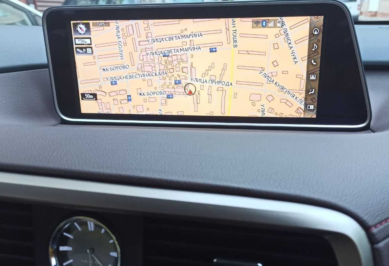 Lexus 2025 Micro SD Card Европа Турция Gen8/9 Лексус карта BG ъпдейт
