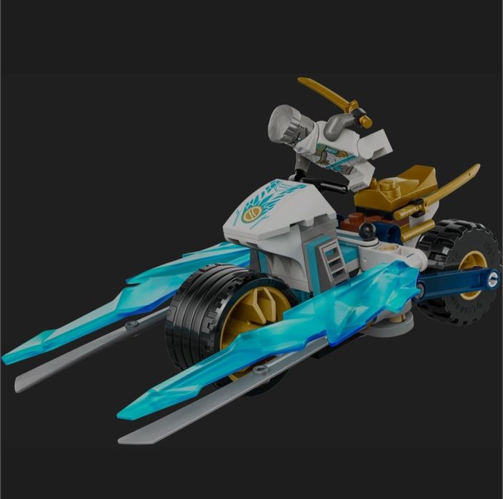 Lego Ninjago Motocicleta de gheață a lui Zane