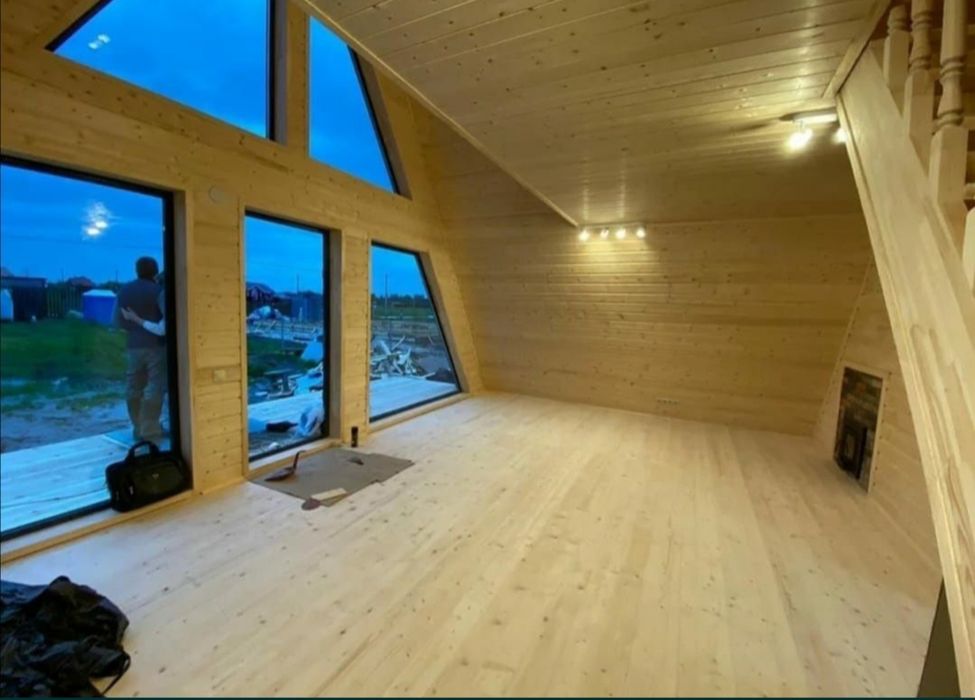 Vand cabane din materiale mele