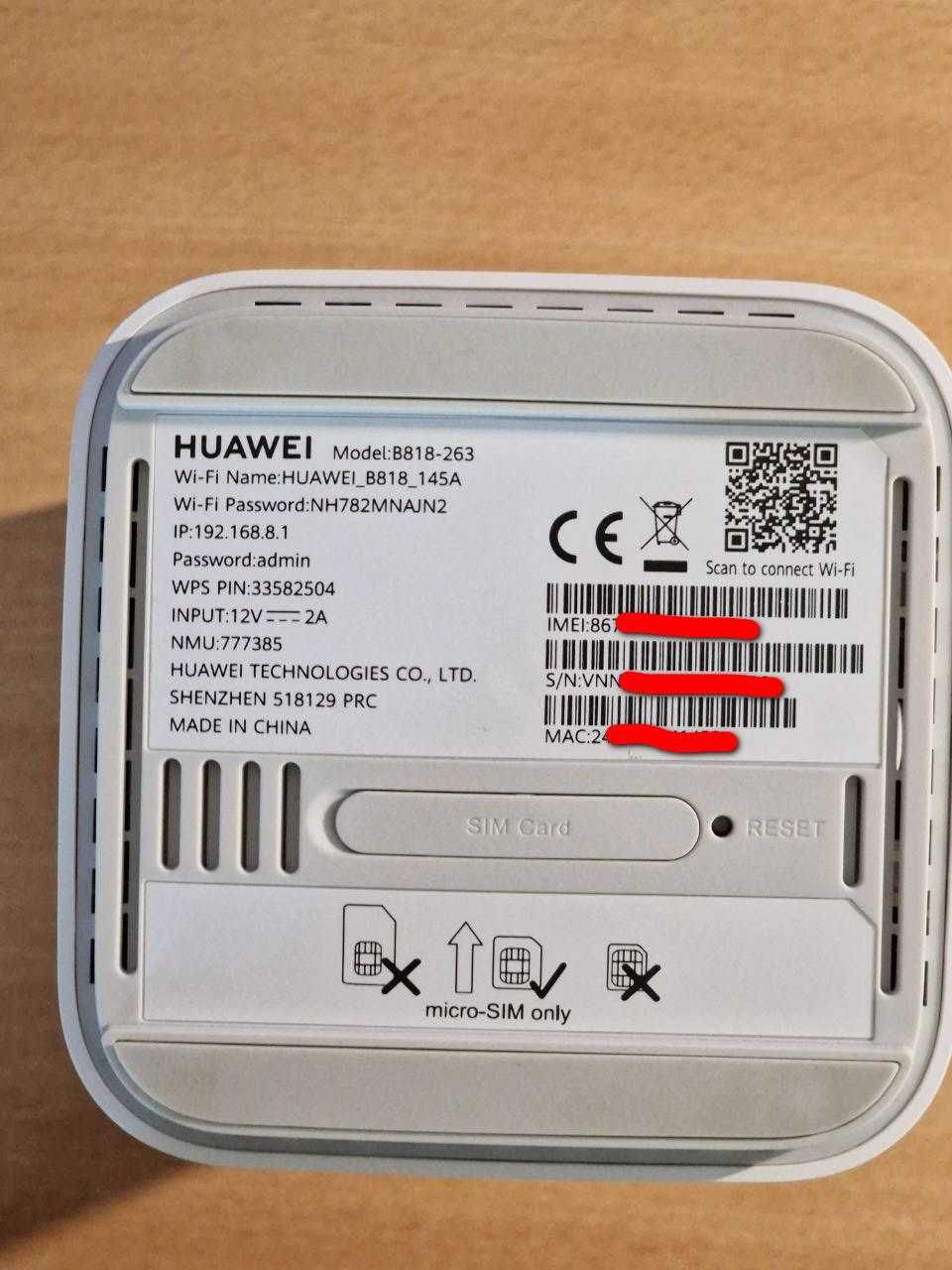 4G+ Роутер Huawei B818-263