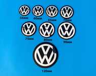 Vw Стикери за капачки на джанти / Golf / passat / bora емблеми лепенка