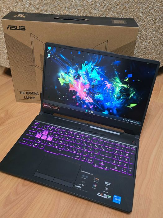 Asus TUF Gaming F15 RTX 3050 / как новый / 2024г