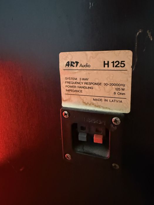 Vand boxe Art Audio h-125