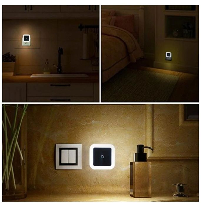 Тъмна сензорна нощна светлина