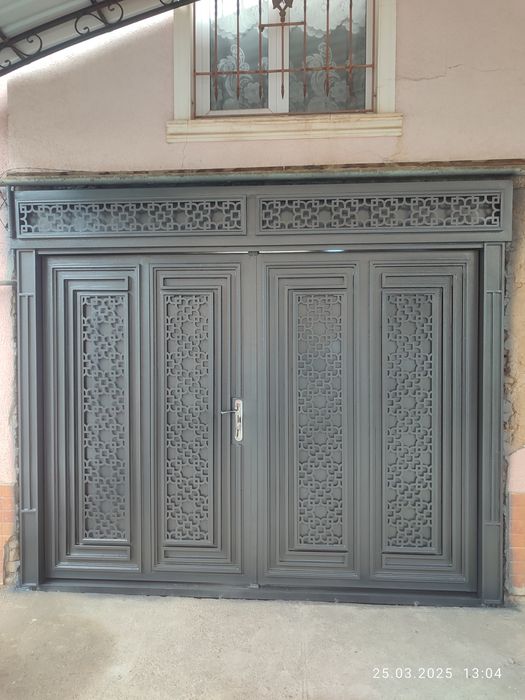 Akfa kraska alukobond kraska temir darvoza va  eshik boyash. Svarka