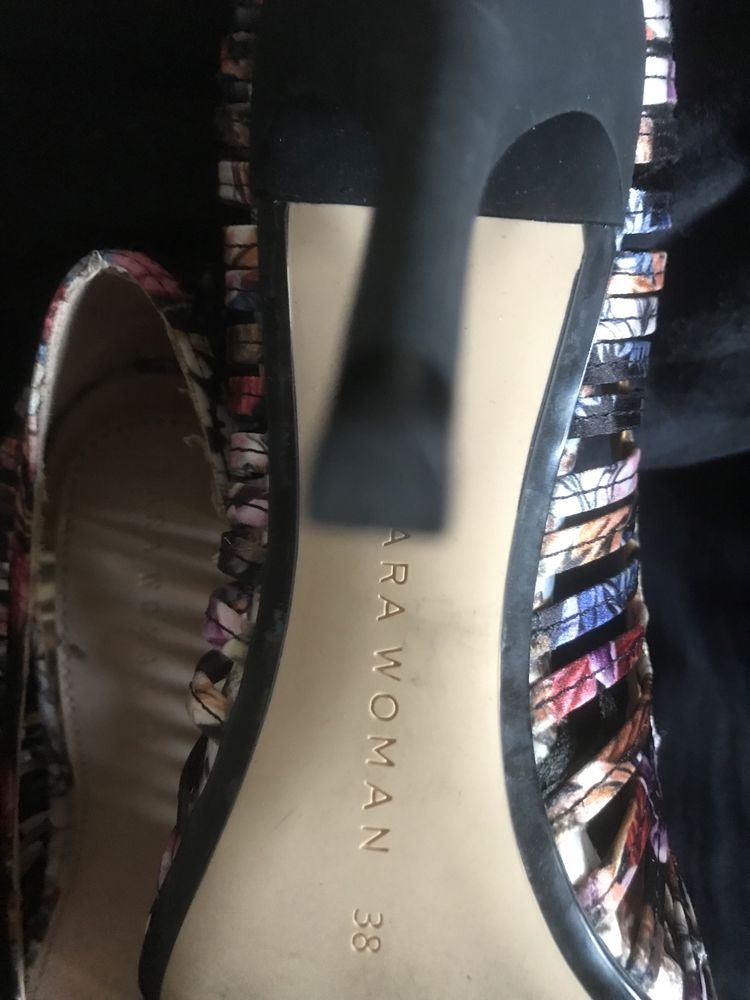 Дамски обувки на висок ток Zara woman