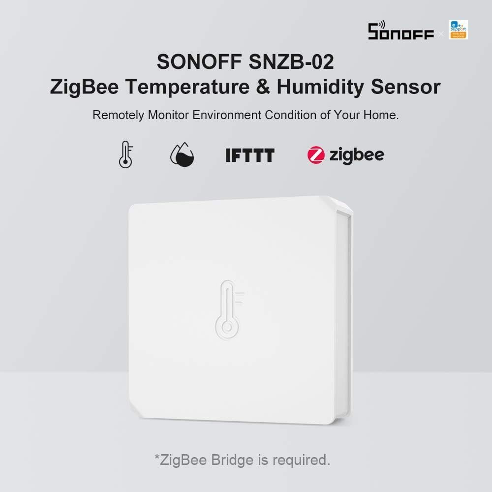 SONOFF ZigBee ZB Bridge (1шт) и ZSNZB-02 Temp.-Humidity sensor (2шт)