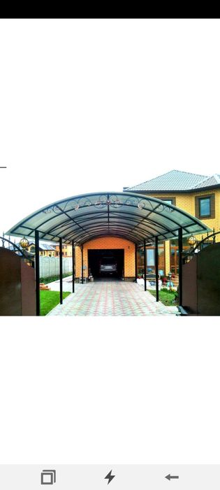 Навесы спк любой сложности.