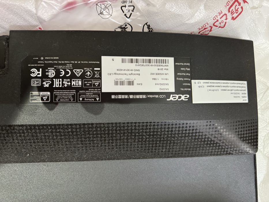 Продам монитор Acer