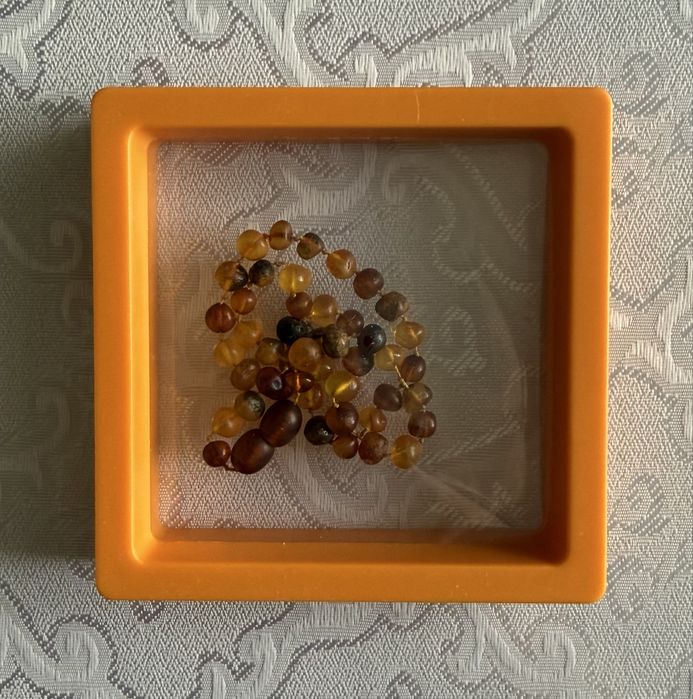 Детские янтарные бусы