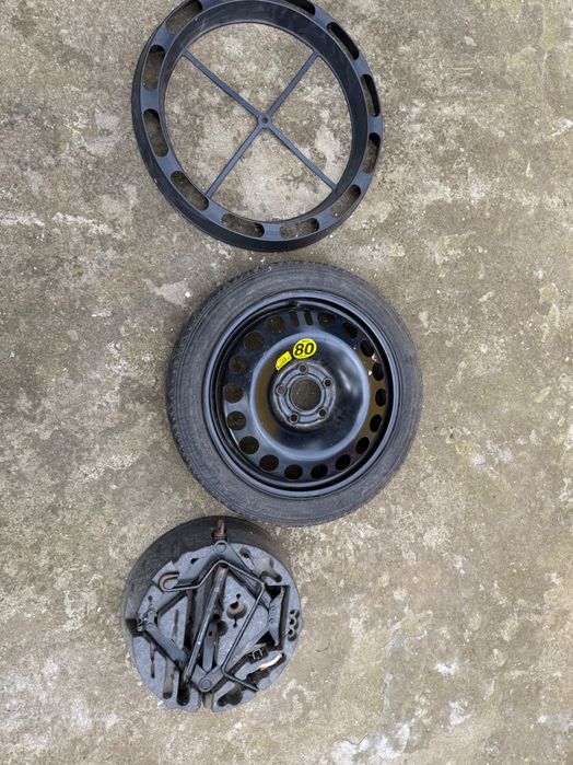 Kit rezervă roată slim Opel Astra 5x110 complet