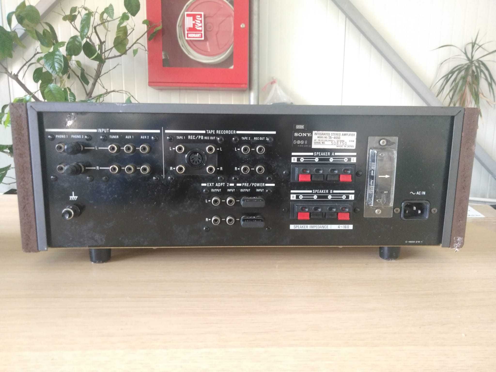 Amplificator Sony TA4650 VFET jucarie de colectie
