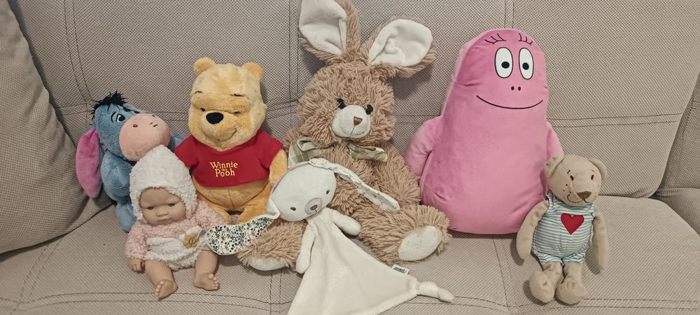 Плюшени играчки - Йори, Мечо Пух, Татко Барба и др.