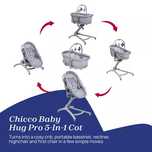 Chicco 5 в 1 бебешка кошара,стол,място за игри
