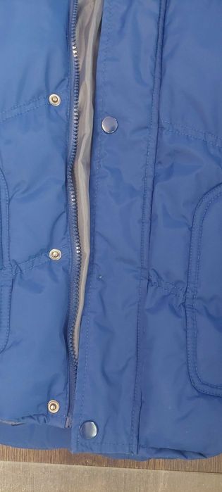 Vestă albastră model deosebit