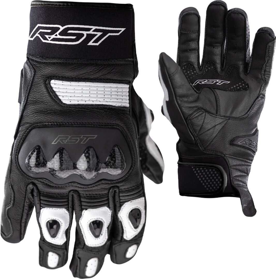 Кожени мото ръкавици RST Freestyle II BLACK/WHITE Размери M,L,XL
