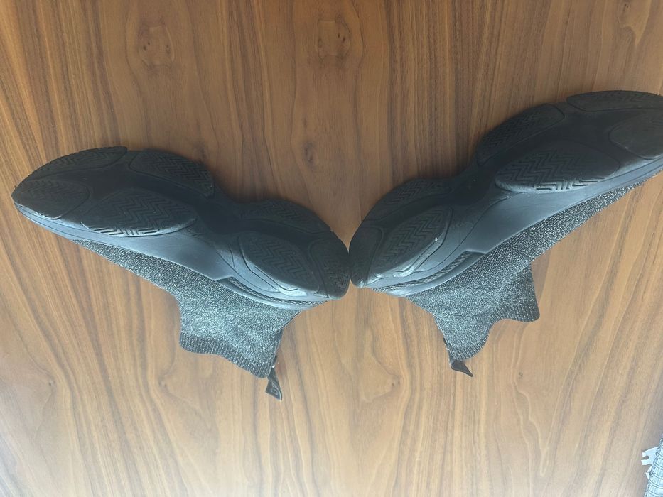 Страхотни сникърси Steve Madden-тъмно сребристо