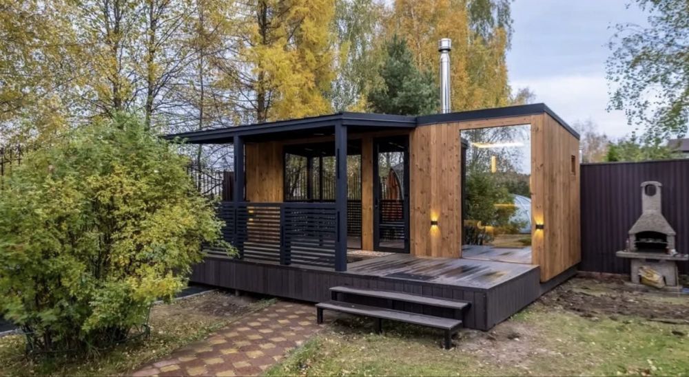 Модульные бани сауны