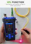 Tester fibra optica - cablu RJ45 | NOYAFA 8508, cable traker, POE