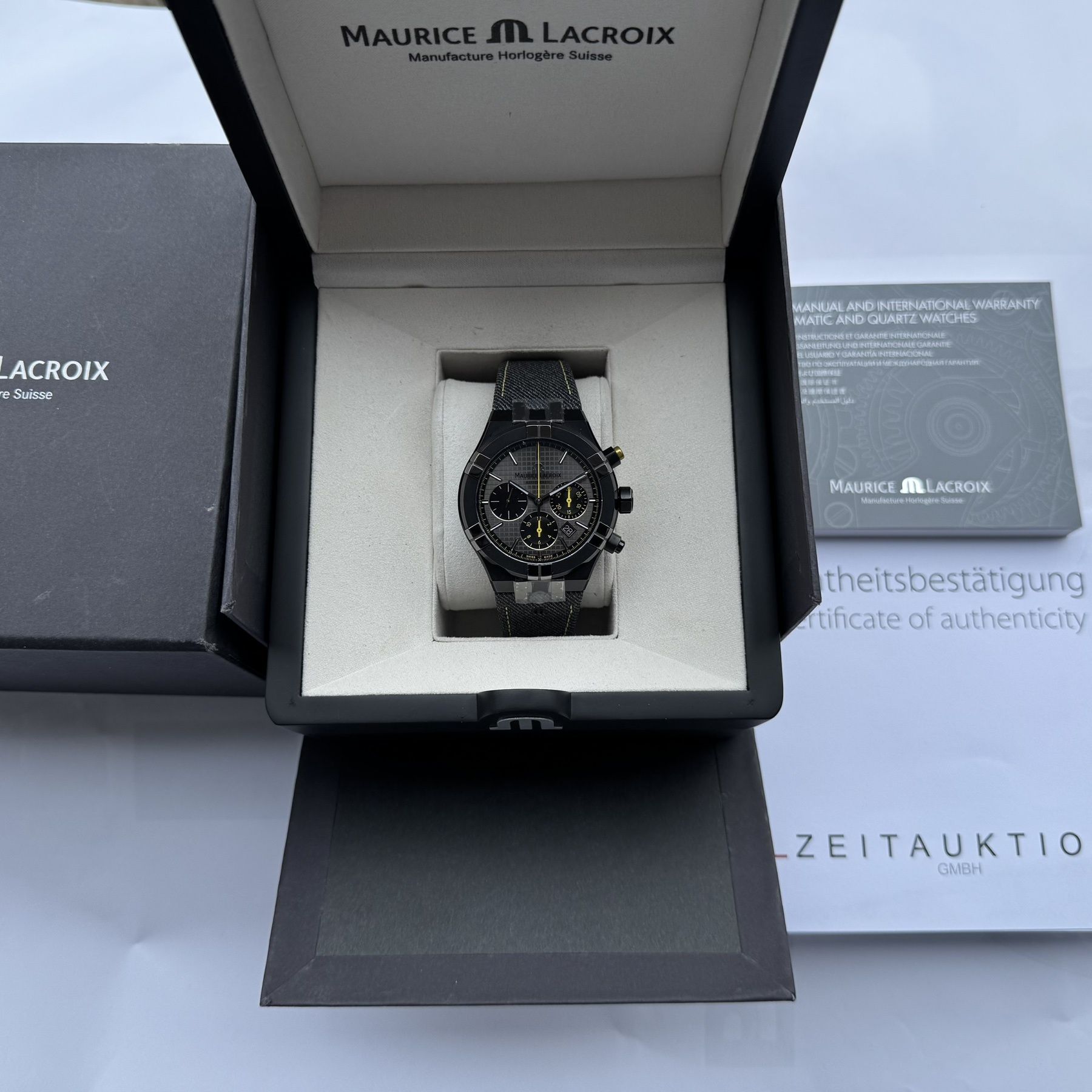 Бартер! Maurice Lacroix Aikon Chronograph limited edition