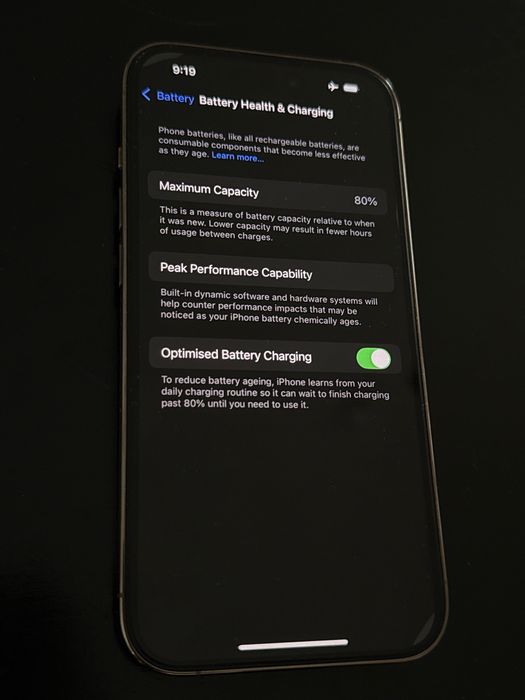 Iphone 14 Pro Gold 256GB  80% Батерия