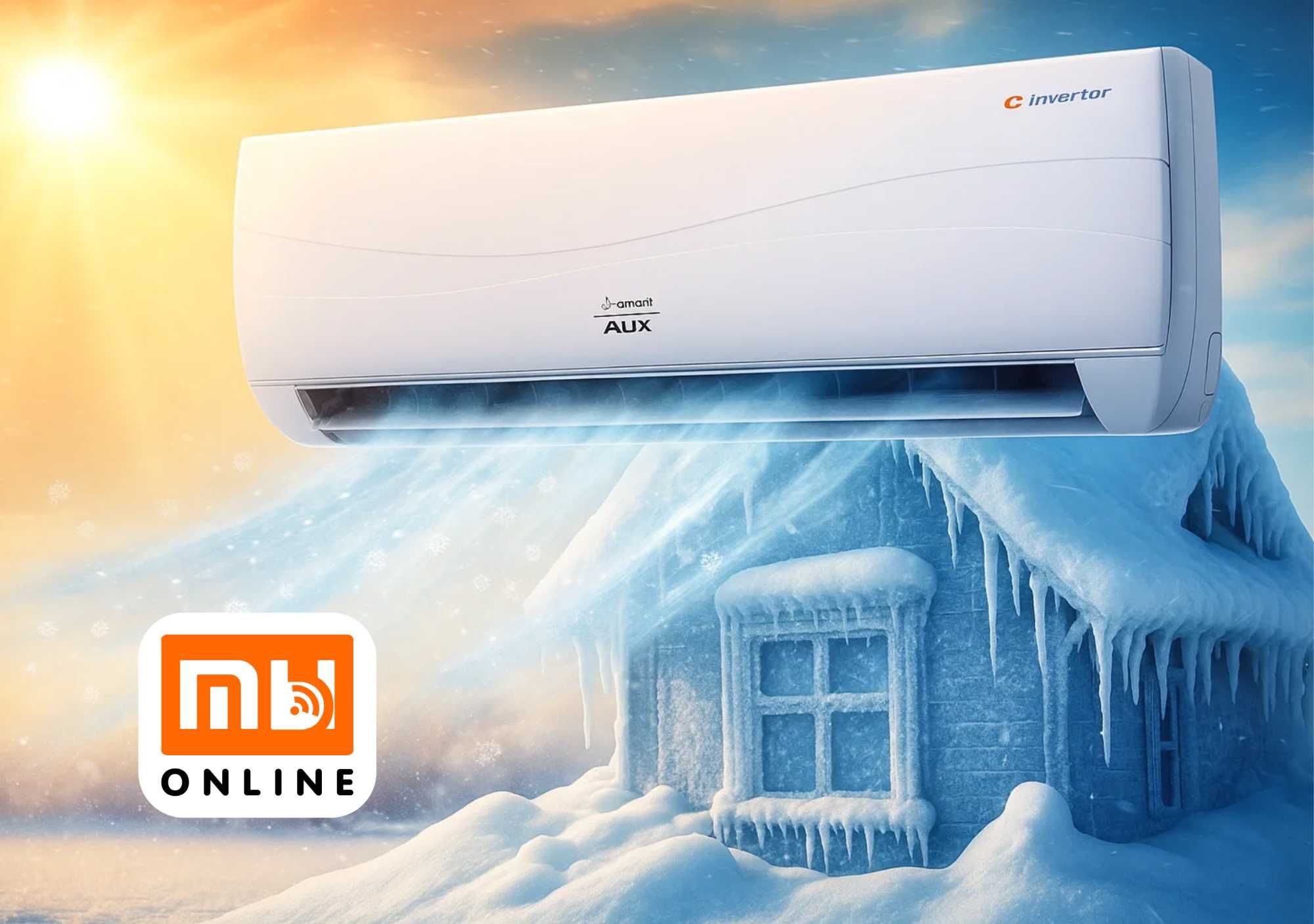 Инверторный Кондиционер AUX 24 ASW-H24A4/JMR Inverter, 100% Гарантия