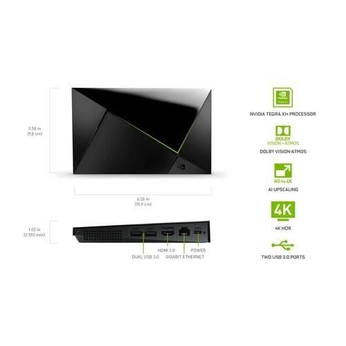 nVidia Shield TV PRO. 4K HDR Android TV. Dolby Vision ATMOS. Plex
