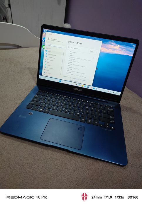 Laptop Asus super slim I5 gen 8 win 11