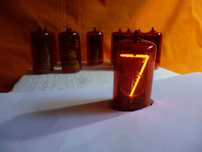 Vintage tuburi Nixie RFT Z566M cifre 0-9 si Z567M semne "- + sinus"