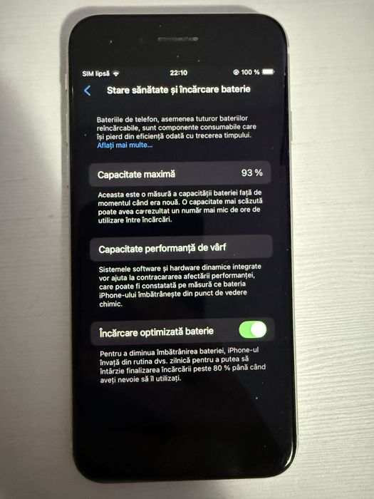 Vând Iphone SE 3 64GB