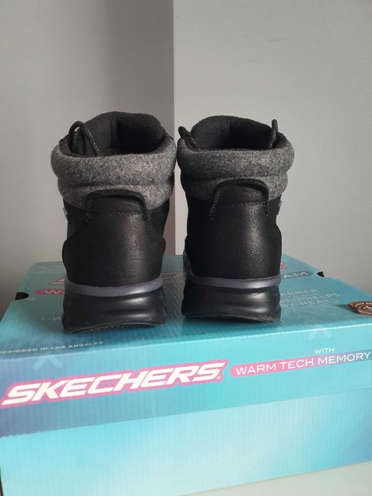 Skechers ниски ботуши с връзки