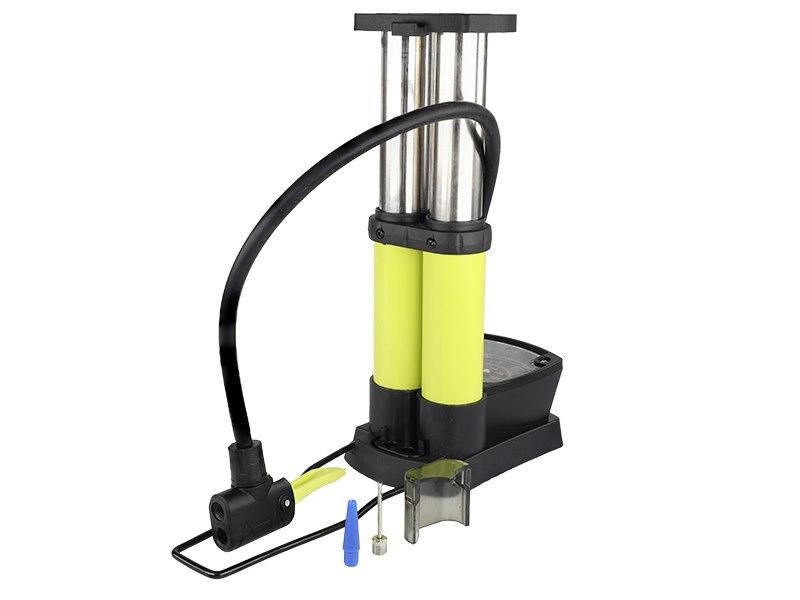 двубутална крачна помпа с аналогов манометър, макс. 10 bar / 140 ...