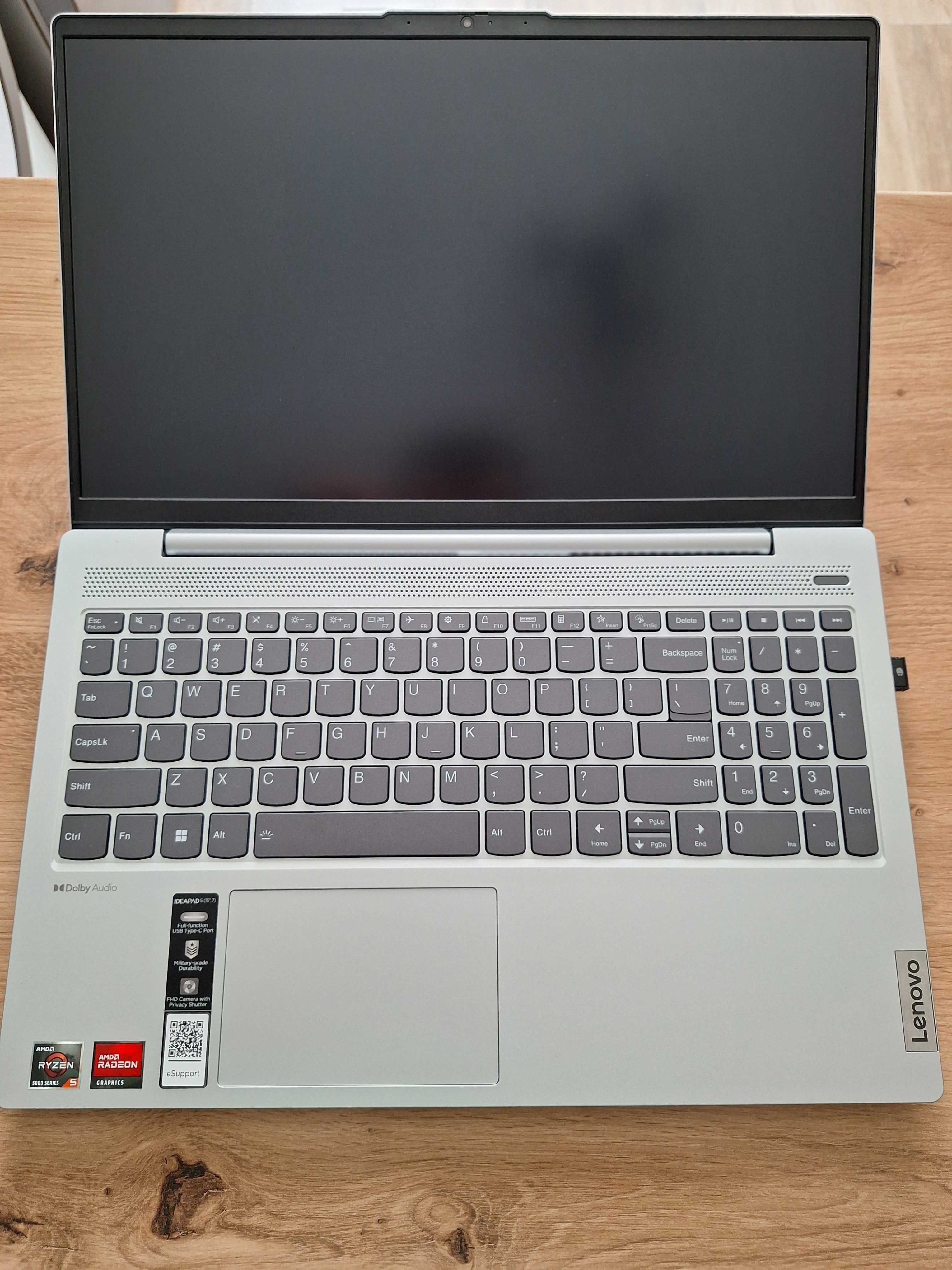 Laptop Lenovo 15.6'' IdeaPad 5 15ABA7, FHD IPS, Procesor AMD Ryzen™ 5