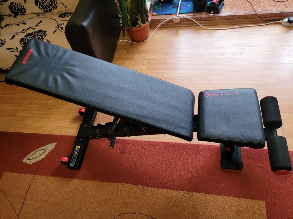 Bancă fitness : Bench 900 (Decathlon)