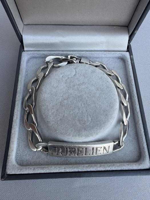 Bratara din argint personalizata Aurelien
