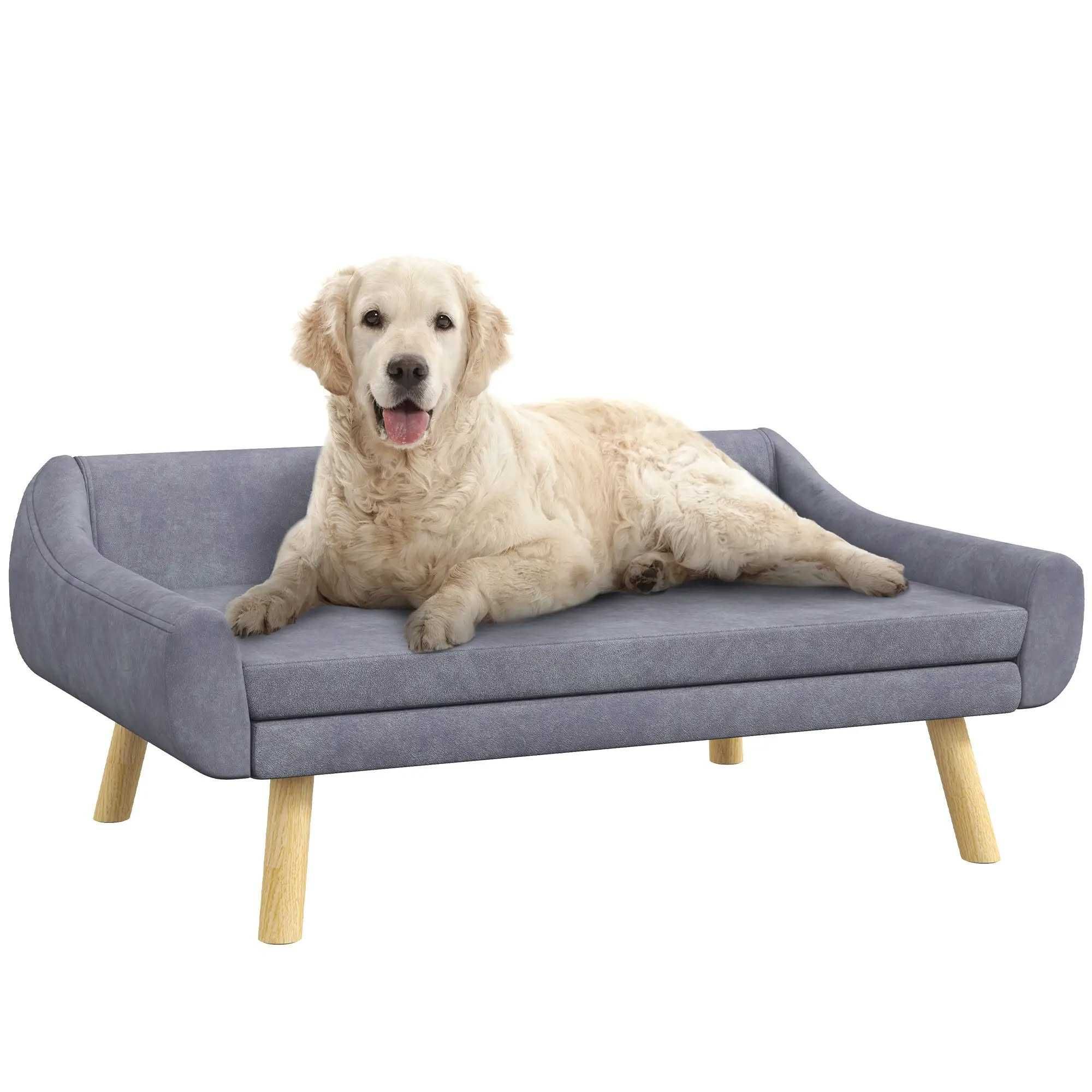 Диван за кучета PawHut Pet Sofa, скандинавски дизайн
