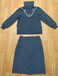 Комплект свитер + юбка, 50 размер