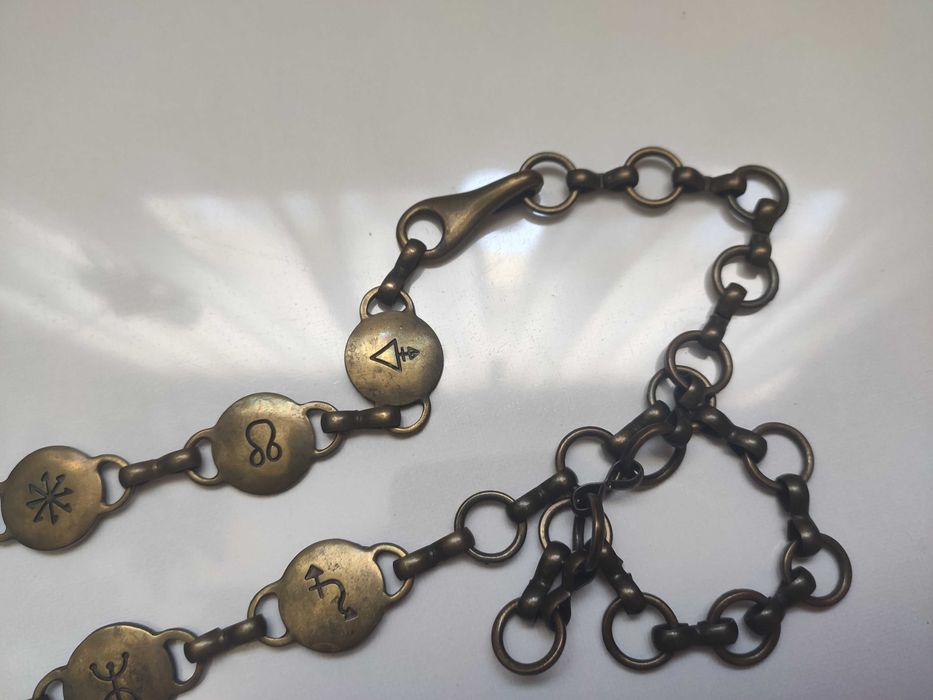 Curea bronz accesoriu vestimentatie haine