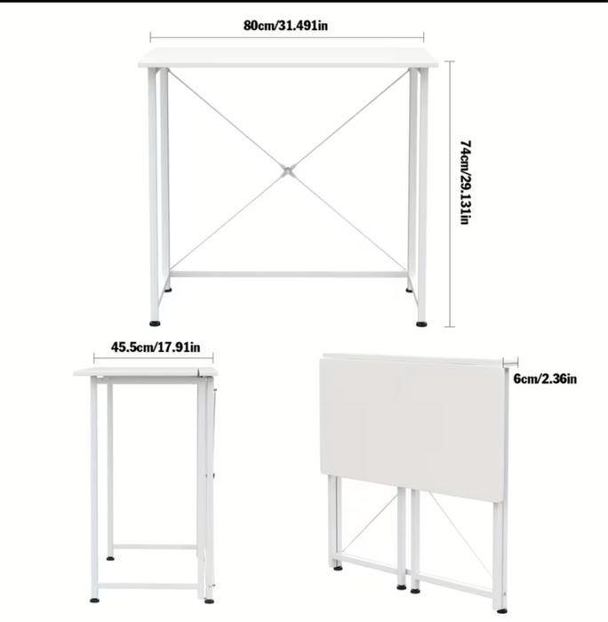 Birou pliabil 80cm