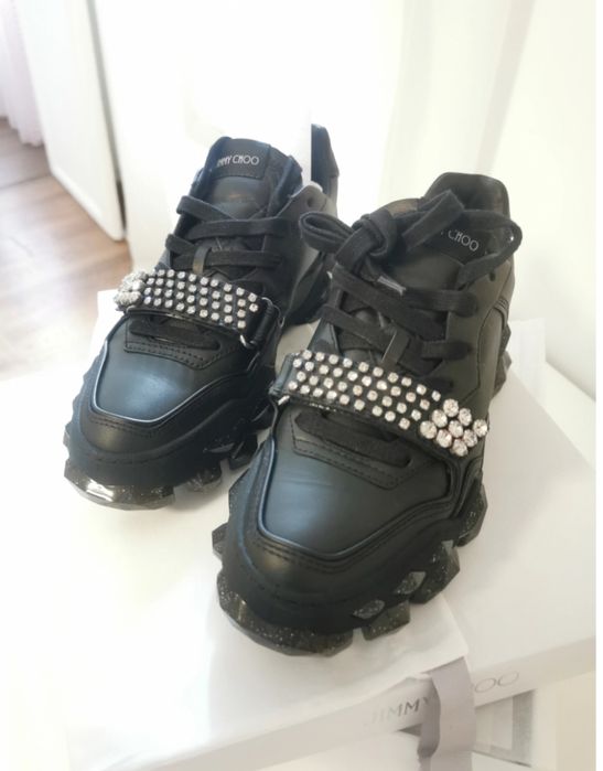 Jimmy Choo diamond sneakers