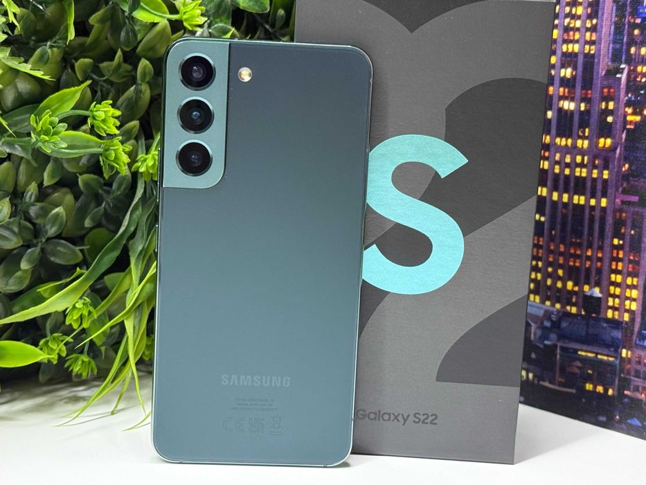 ! Уникат ! Samsung Galaxy S22 256GB Green Гаранция