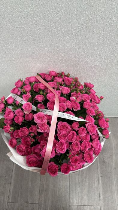 Цветы роза кустовой 21 шт