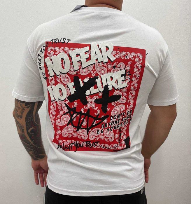 Италианска тениска NO FEAR NO FAILURE