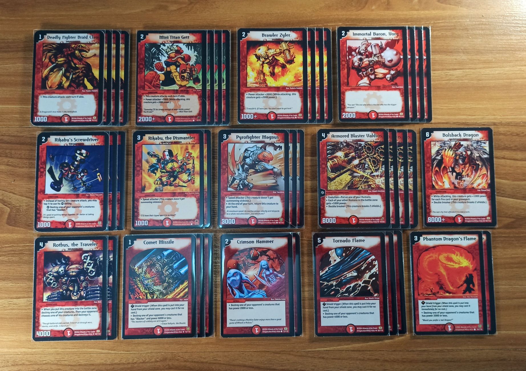 Carti duel masters pachet complet