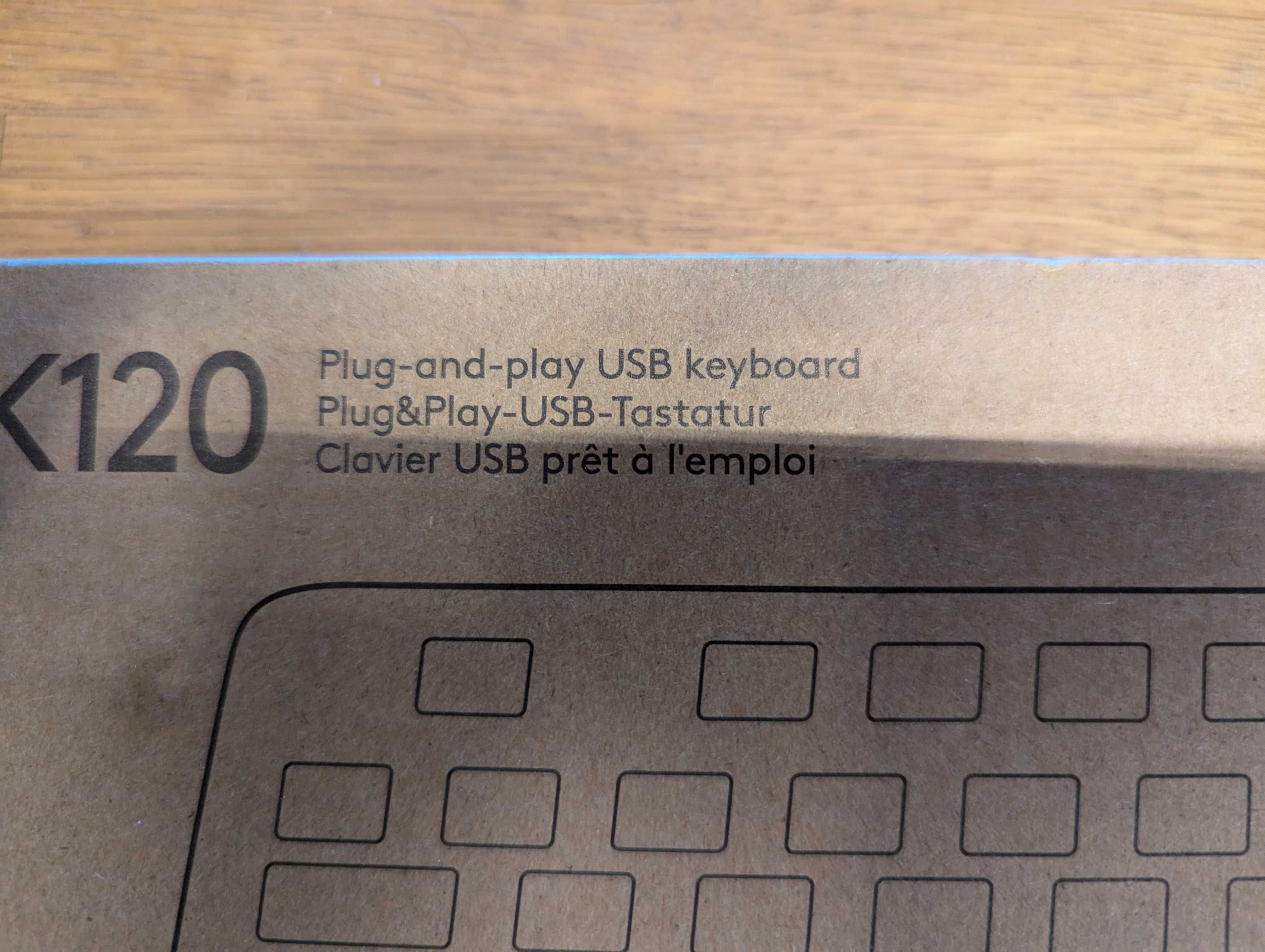 Кабелна клавиатура Logitech K120