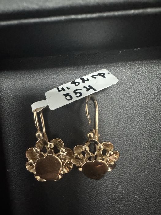 Дамски златни обеци