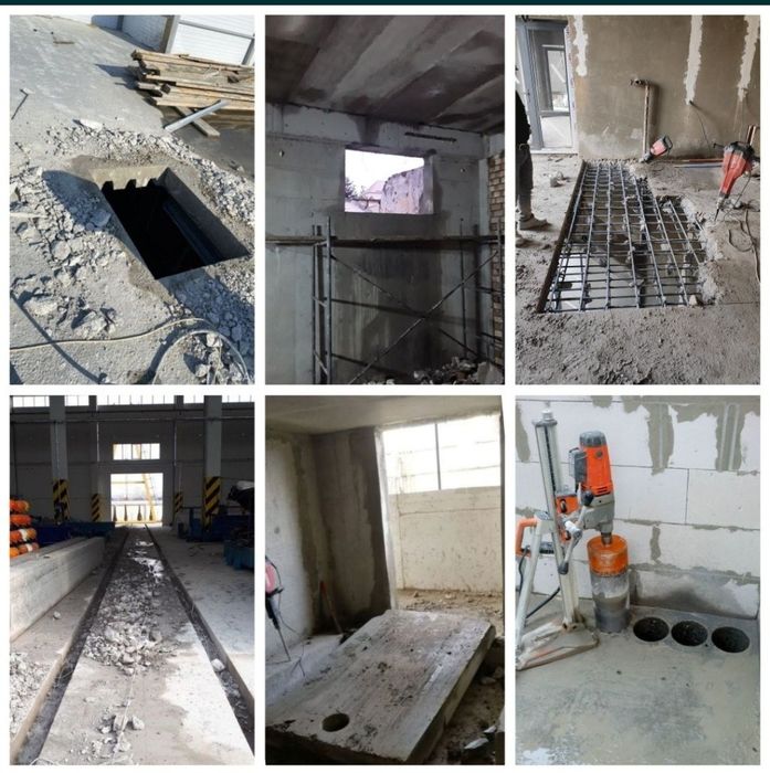 Biton va gisht buzish teshish kesish битон ва гишт кесиш бузиш тешиш