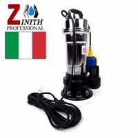 Pompa apa murdara ZINITH-ITALY submersibila din inox cu plutitor 2toli