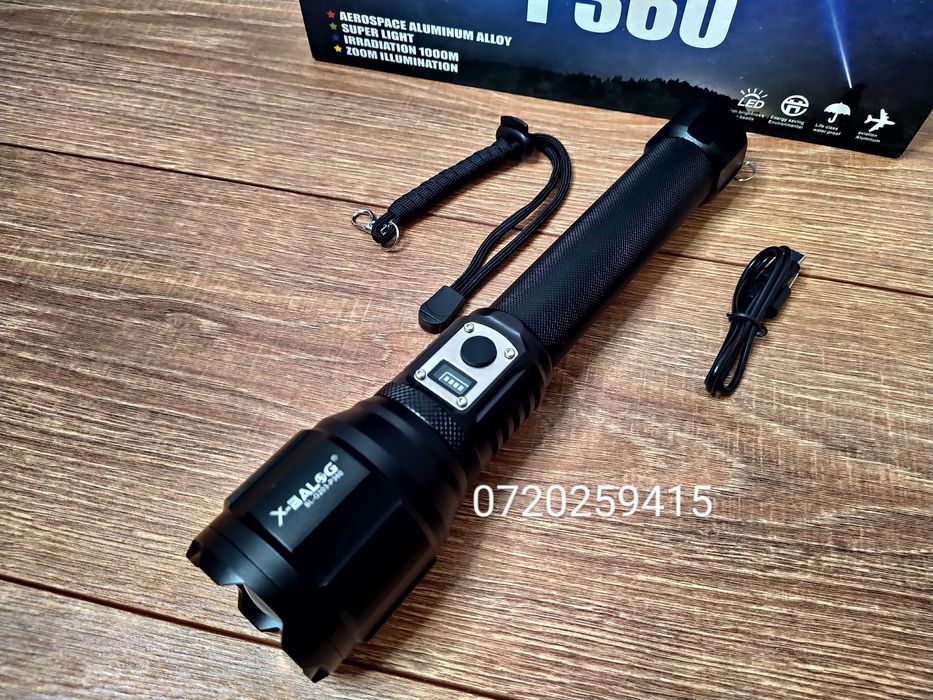 Lanterna XHP360 led multicore cu 36 de nuclee, model nou 2024