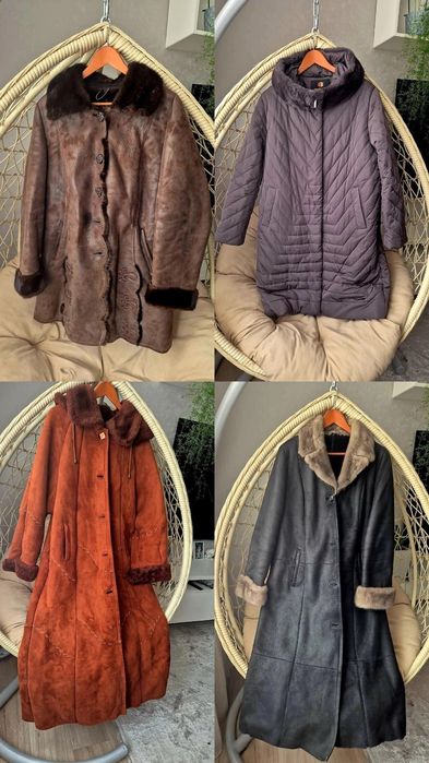 Продам пуховик дубленки б/у